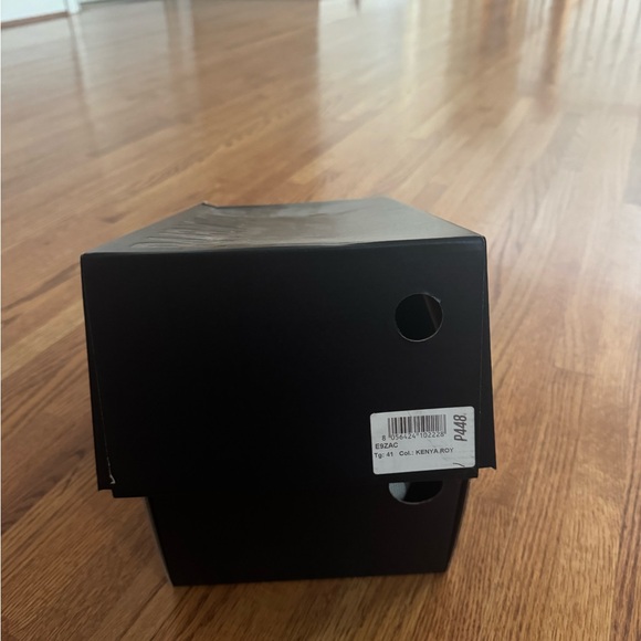 P448 Blue Leopard Print Sneakers - Picture 10 of 10